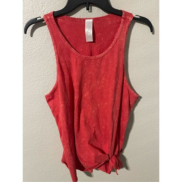 ❤️Z by Zella Oversplit Workout Tank With Side Knot - Picture 1 of 3